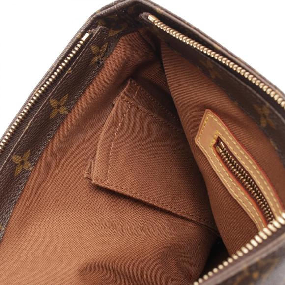 LOUIS VUITTON Hippo Piano Shoulder Bag Leather Brown - Picture 12 of 13